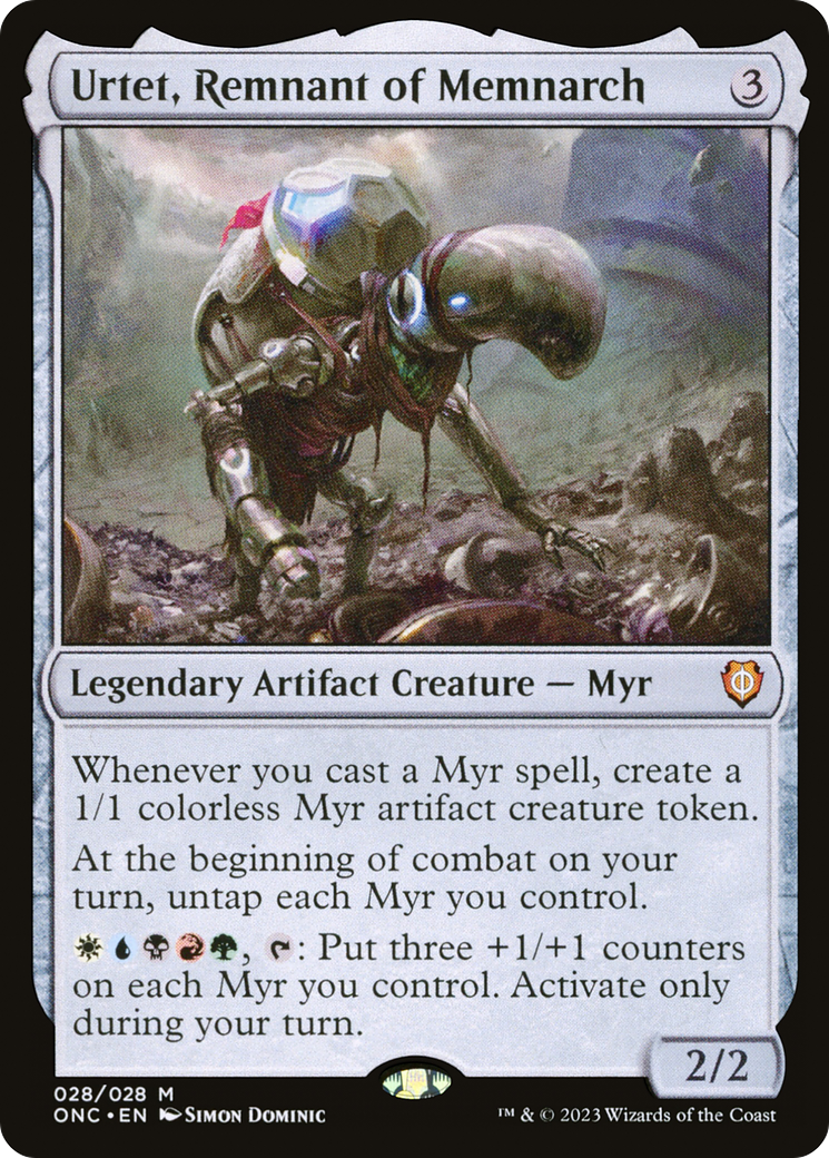 Urtet, Remnant of Memnarch (ONC-028) (Foil)