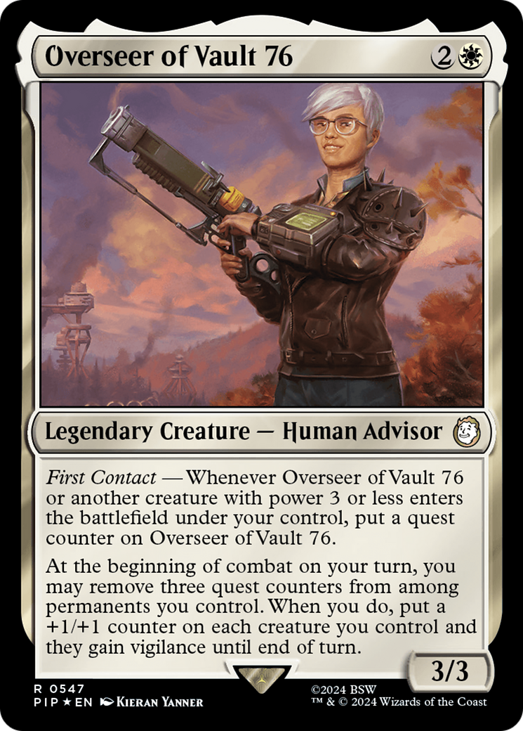 Overseer of Vault 76 (PIP-547) (Surge Foil)