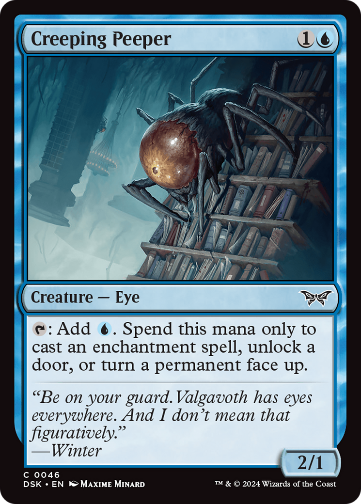Creeping Peeper (DSK-046) (Foil)