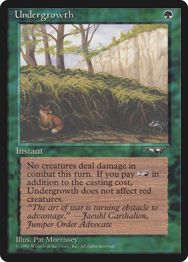 Undergrowth (ALL-102B)