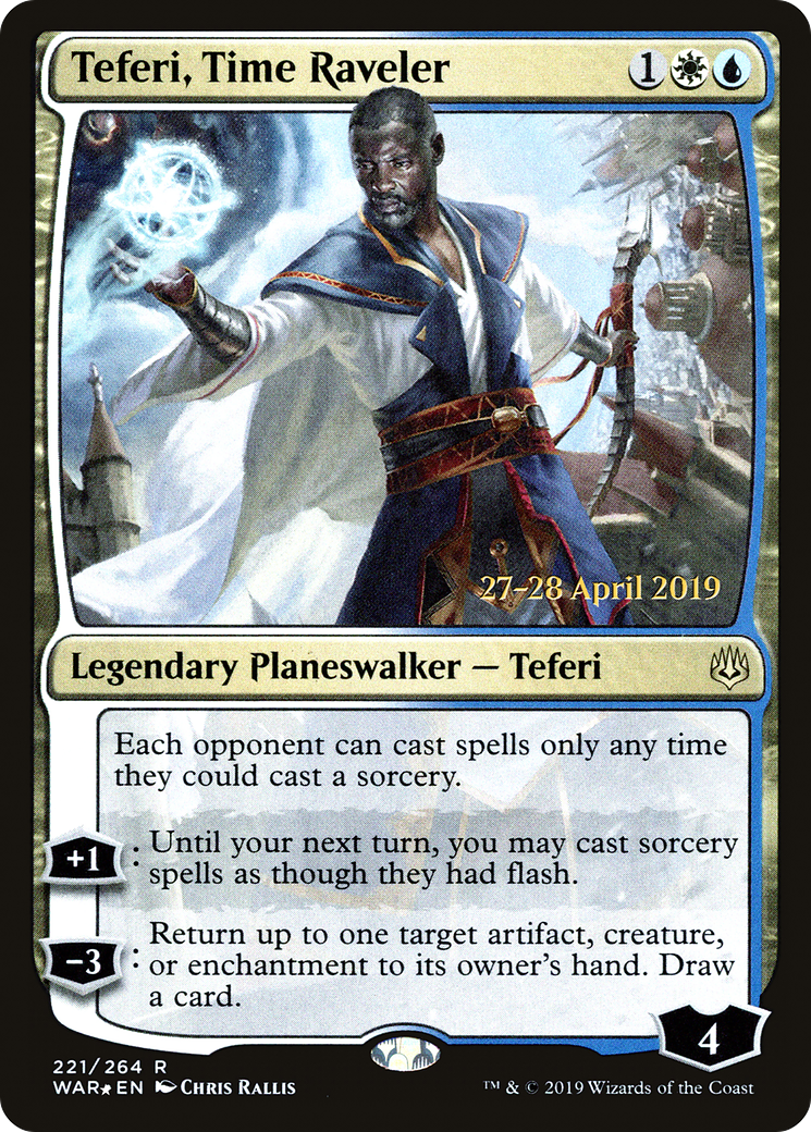 Teferi, Time Raveler (PRE-221S) (Foil)