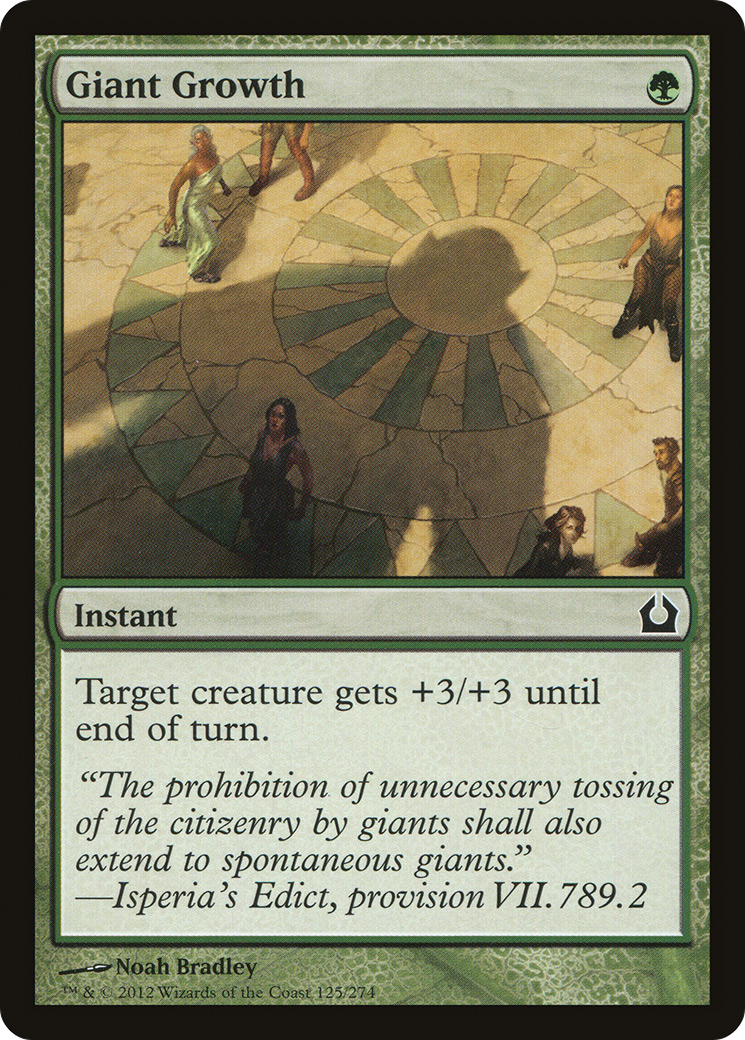 Giant Growth (RTR-125) (Foil)