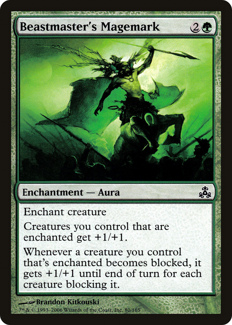Beastmaster's Magemark (GPT-080) (Foil)