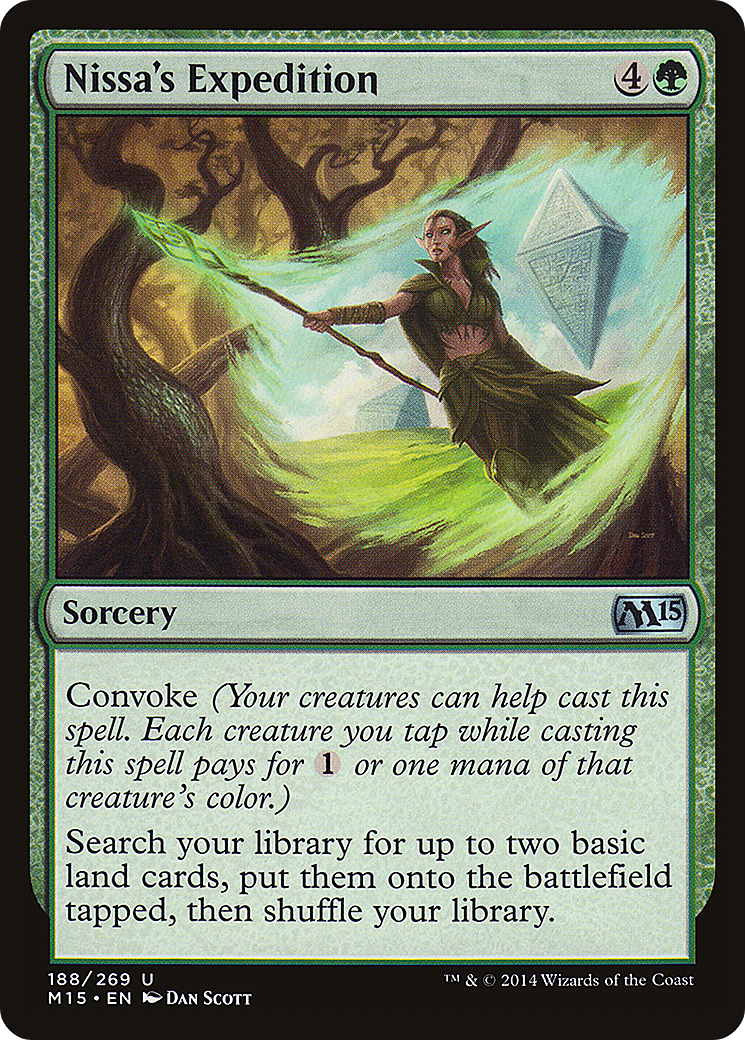 Nissa's Expedition (M15-188) (Foil)