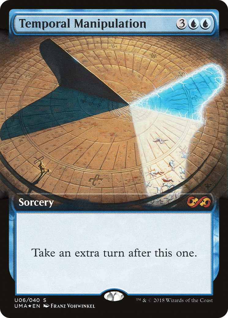 Temporal Manipulation (UMA:BT-0U6) (Extended Art) (Foil)