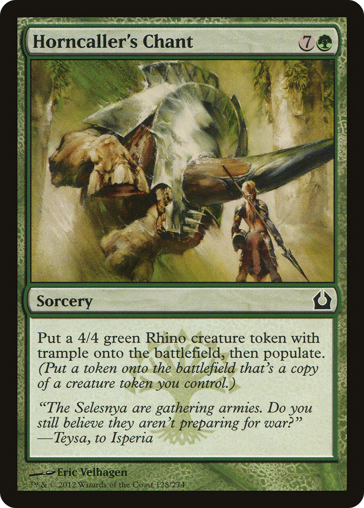 Horncaller's Chant (RTR-128) (Foil)