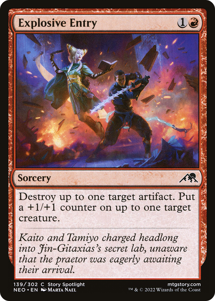 Explosive Entry (NEO-139) (Foil)