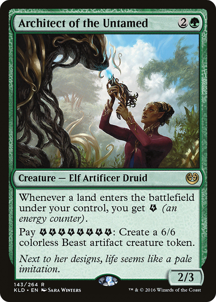 Architect of the Untamed (KLD-143) (Foil)