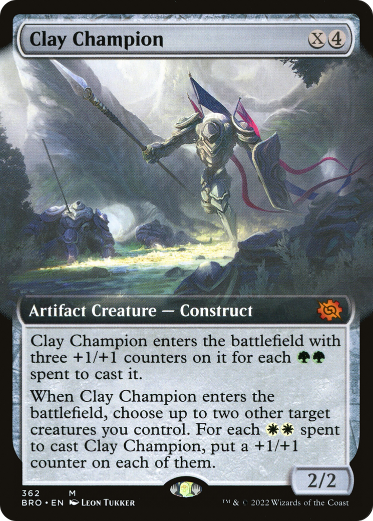 Clay Champion (BRO-362) (Extended Art)
