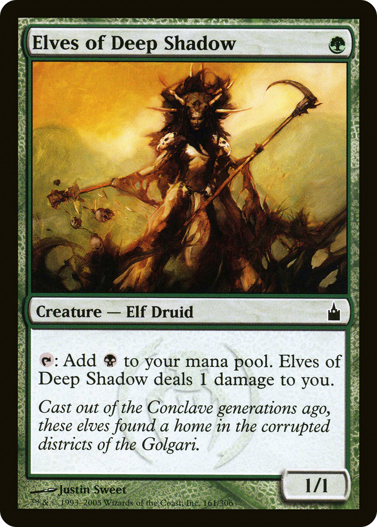 Elves of Deep Shadow (RAV-161) (Foil)