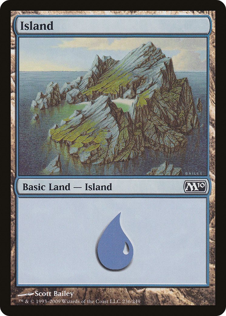 Island (M10-236) (Foil)