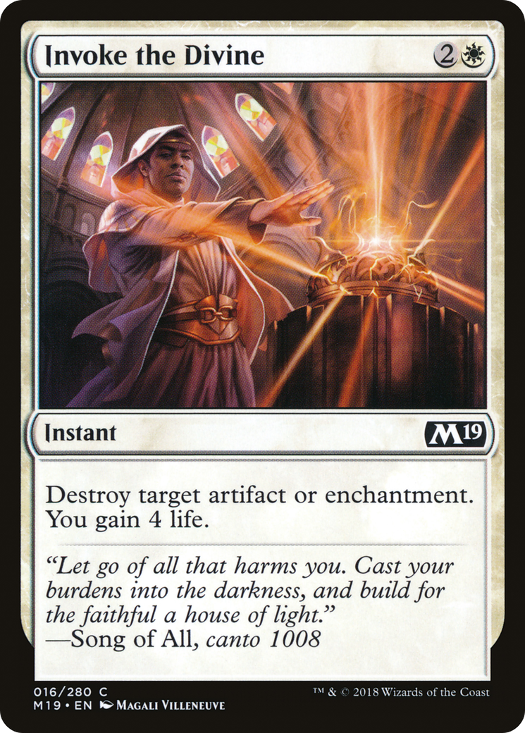 Invoke the Divine (M19-016) (Foil)