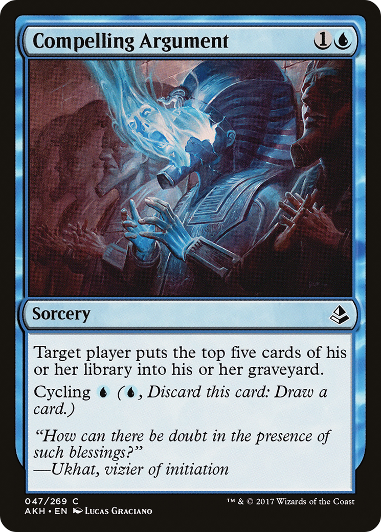 Compelling Argument (AKH-047) (Foil)