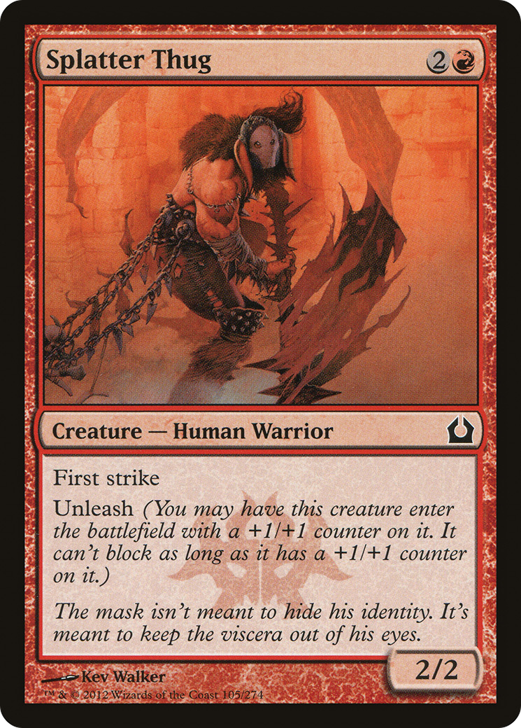 Splatter Thug (RTR-105) (Foil)