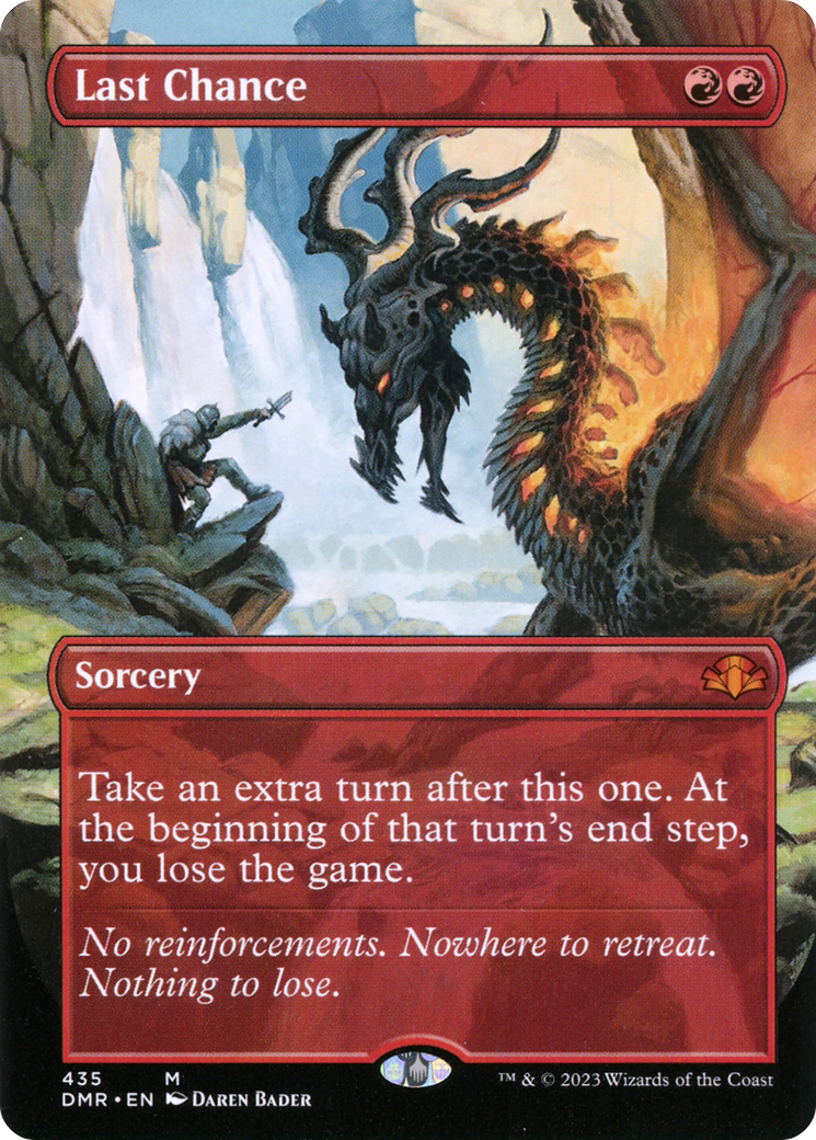 Last Chance (DMR-435) (Borderless) (Foil)