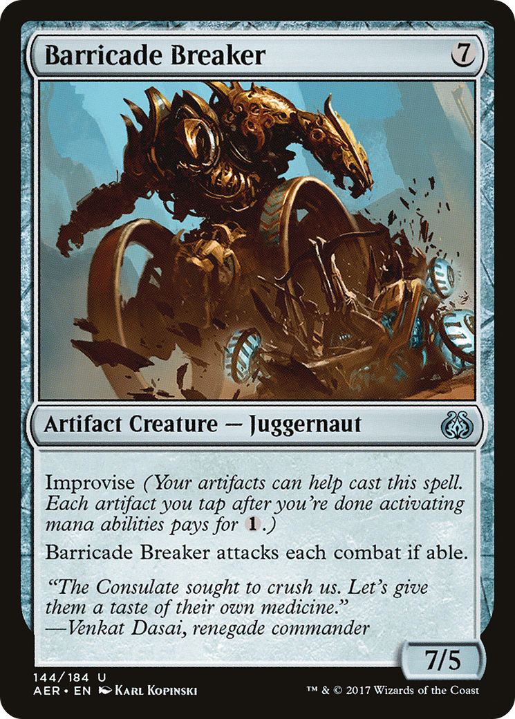 Barricade Breaker (AER-144) (Foil)