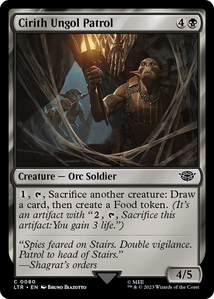Cirith Ungol Patrol (LTR-080) (Foil)