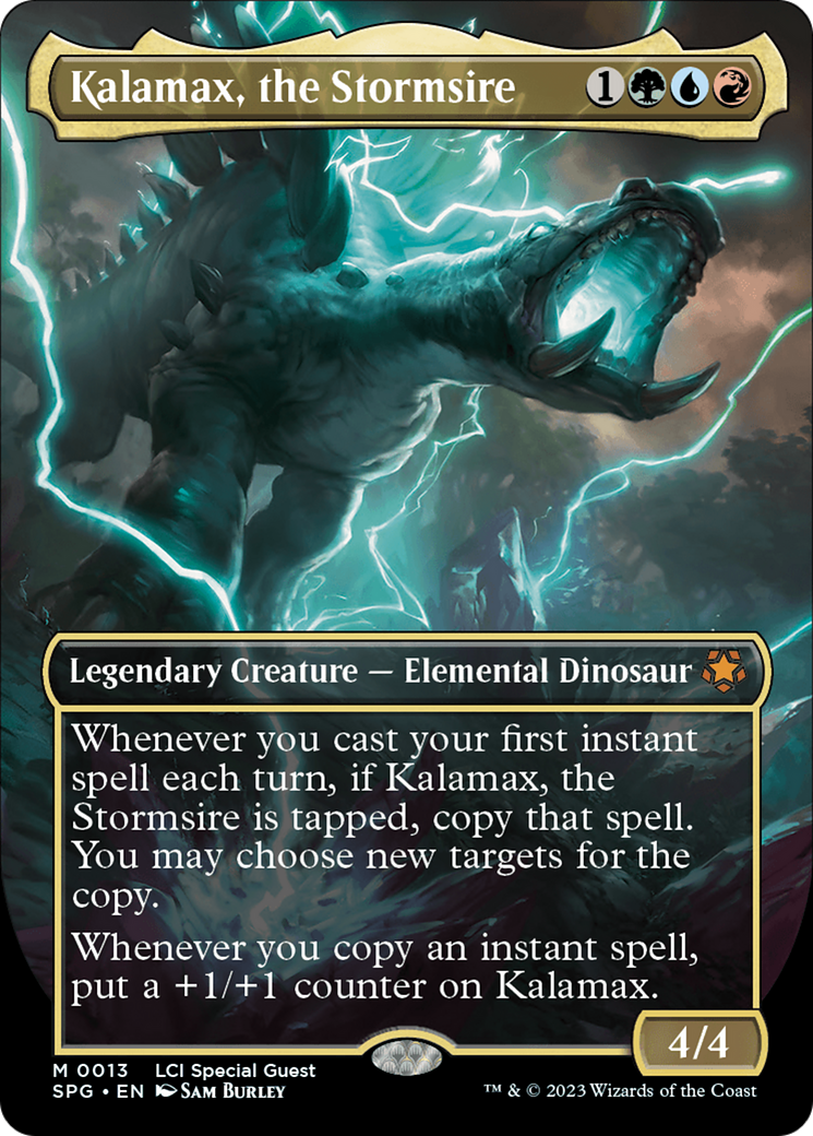 Kalamax, the Stormsire (SPG-013) (Borderless) (Foil)