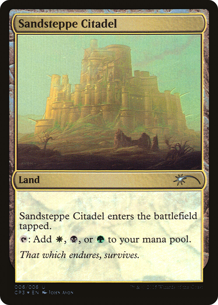 Sandsteppe Citadel (CP3-006) (Foil)