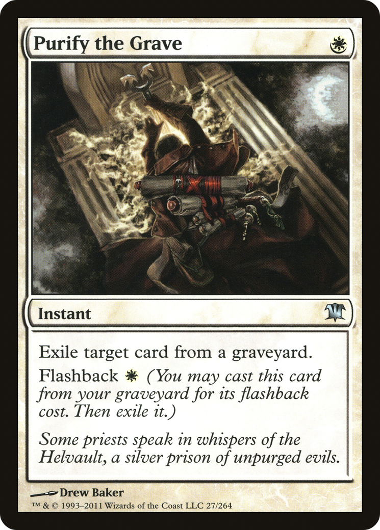 Purify the Grave (ISD-027) (Foil)