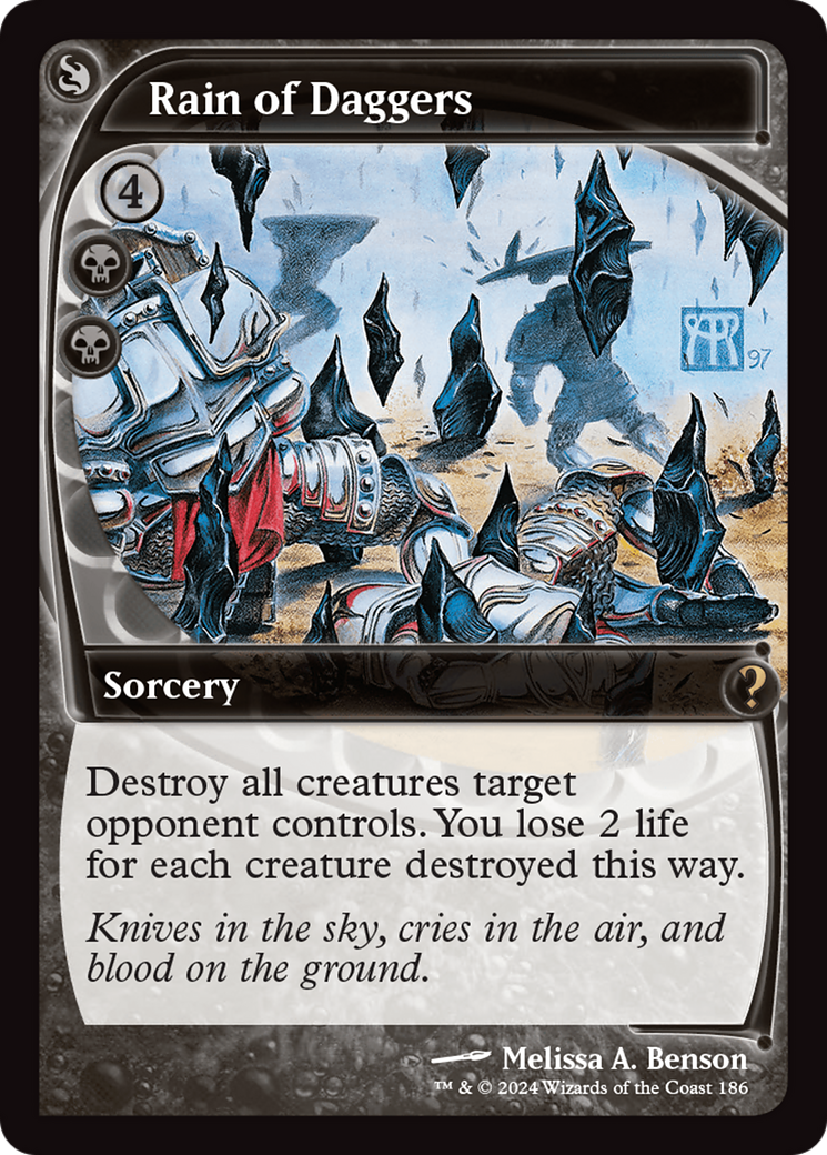 Rain of Daggers (MB2-186)