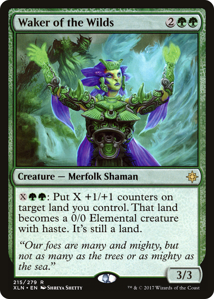 Waker of the Wilds (XLN-215) (Foil)