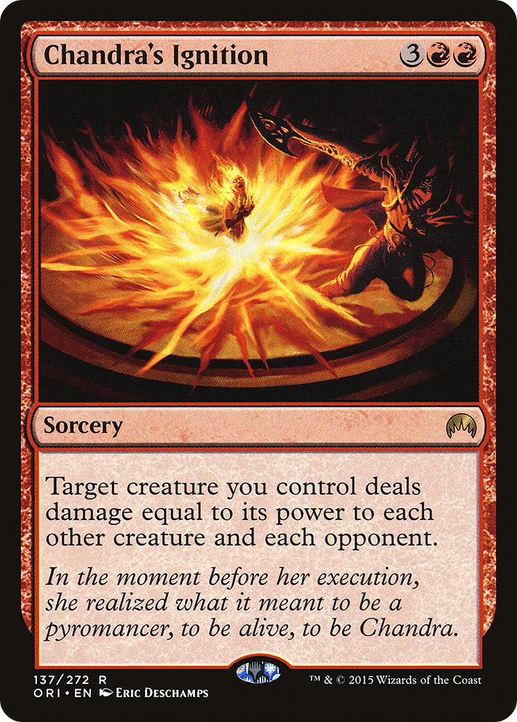 Chandra's Ignition (ORI-137) (Foil)