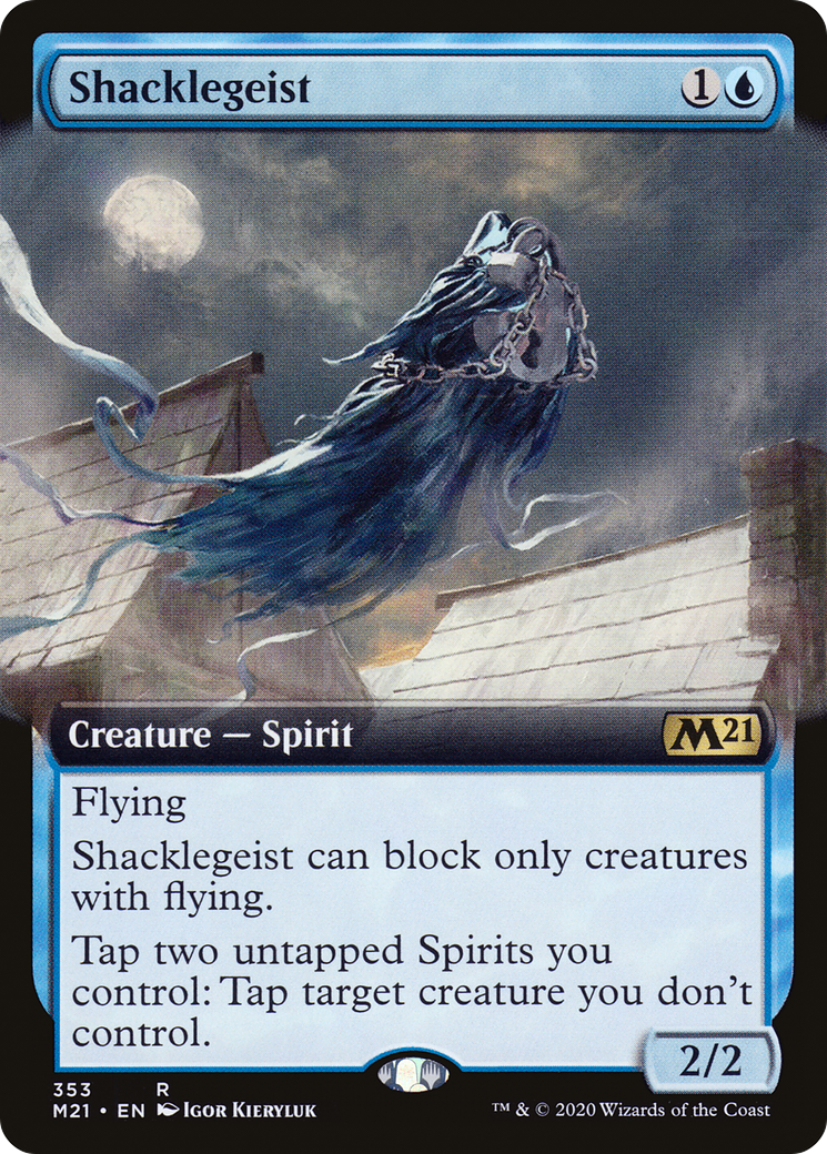 Shacklegeist (M21-353) (Extended Art) (Foil)