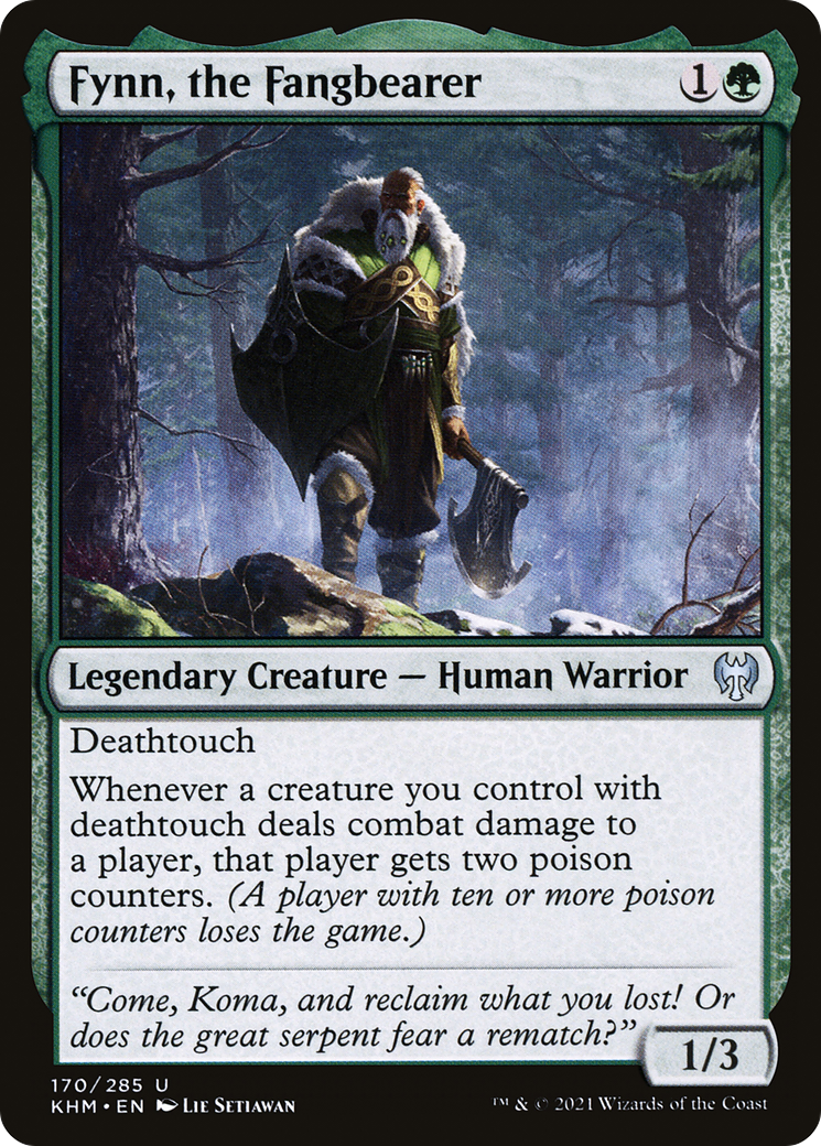 Fynn, the Fangbearer (KHM-170) (Foil)