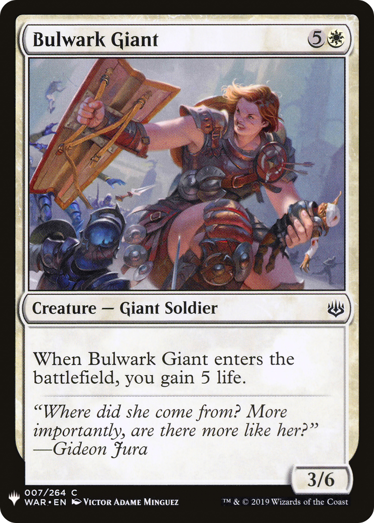 Bulwark Giant (LIST-WAR-7)