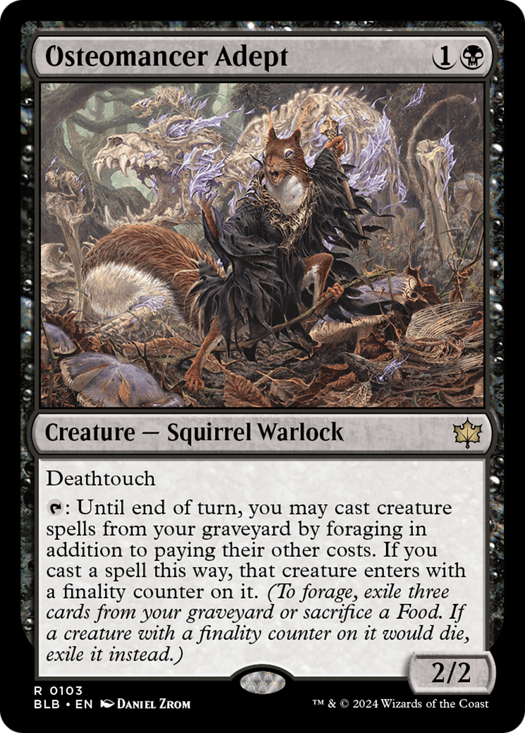 Osteomancer Adept (BLB-103) (Foil)