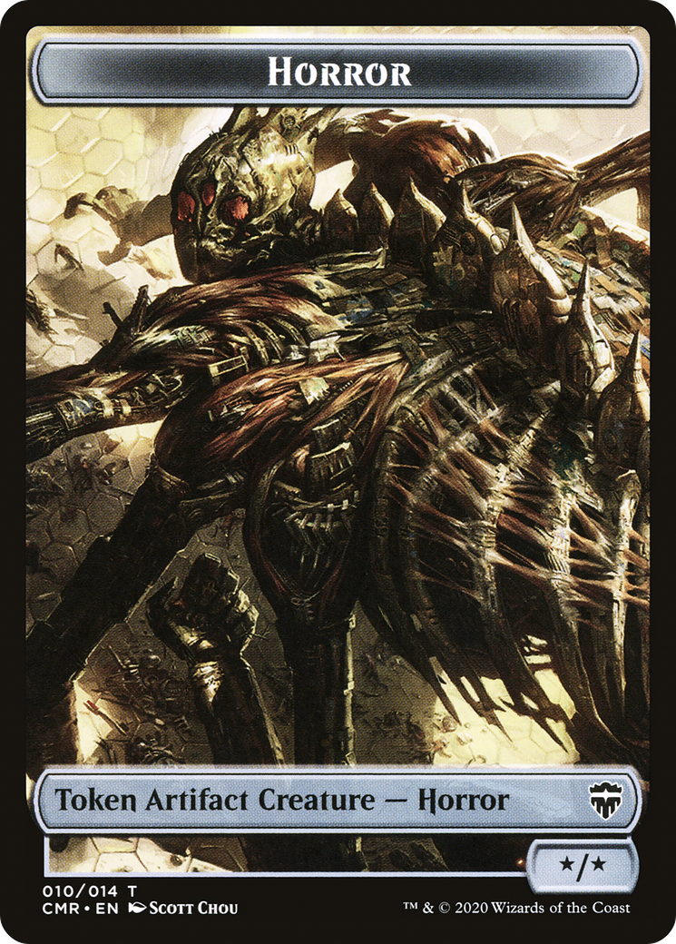 Horror Token (CMR-010) (Foil)