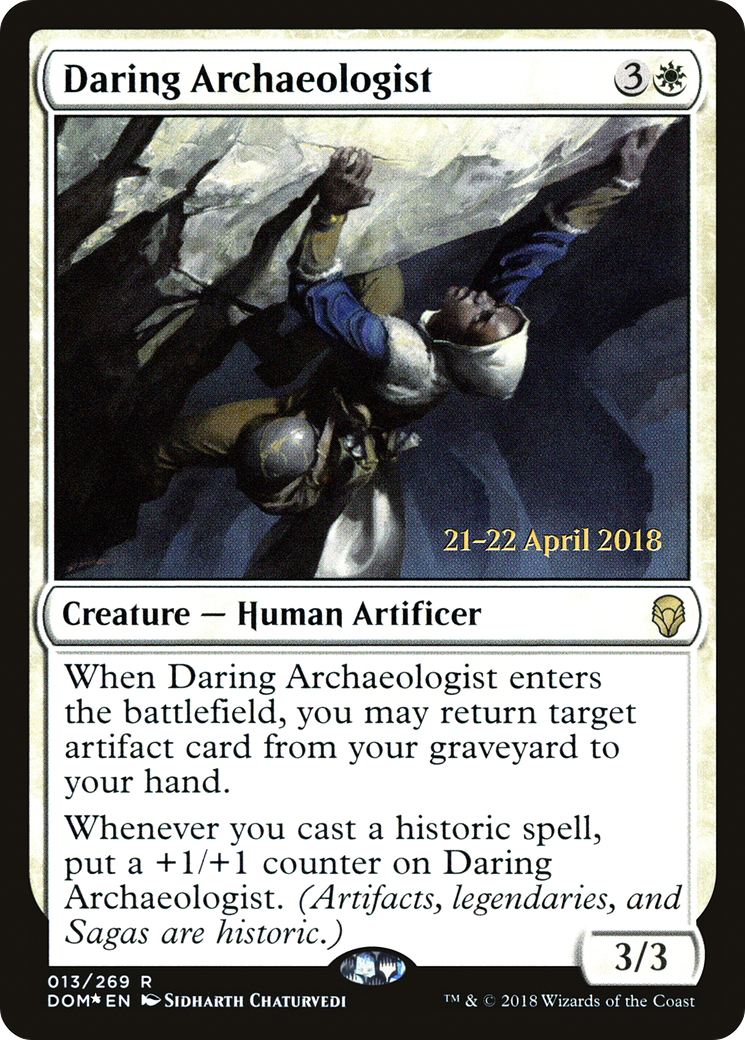 Daring Archaeologist (PRE-13S) (Foil)