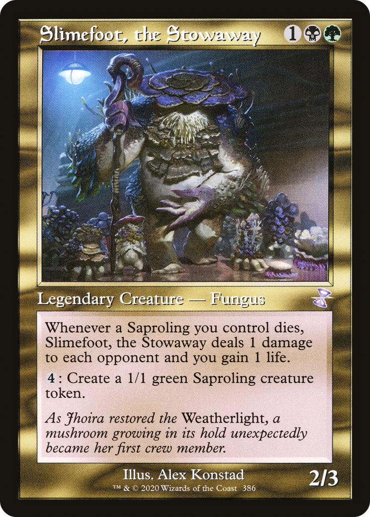 Slimefoot, the Stowaway (TSR-386) (Foil)