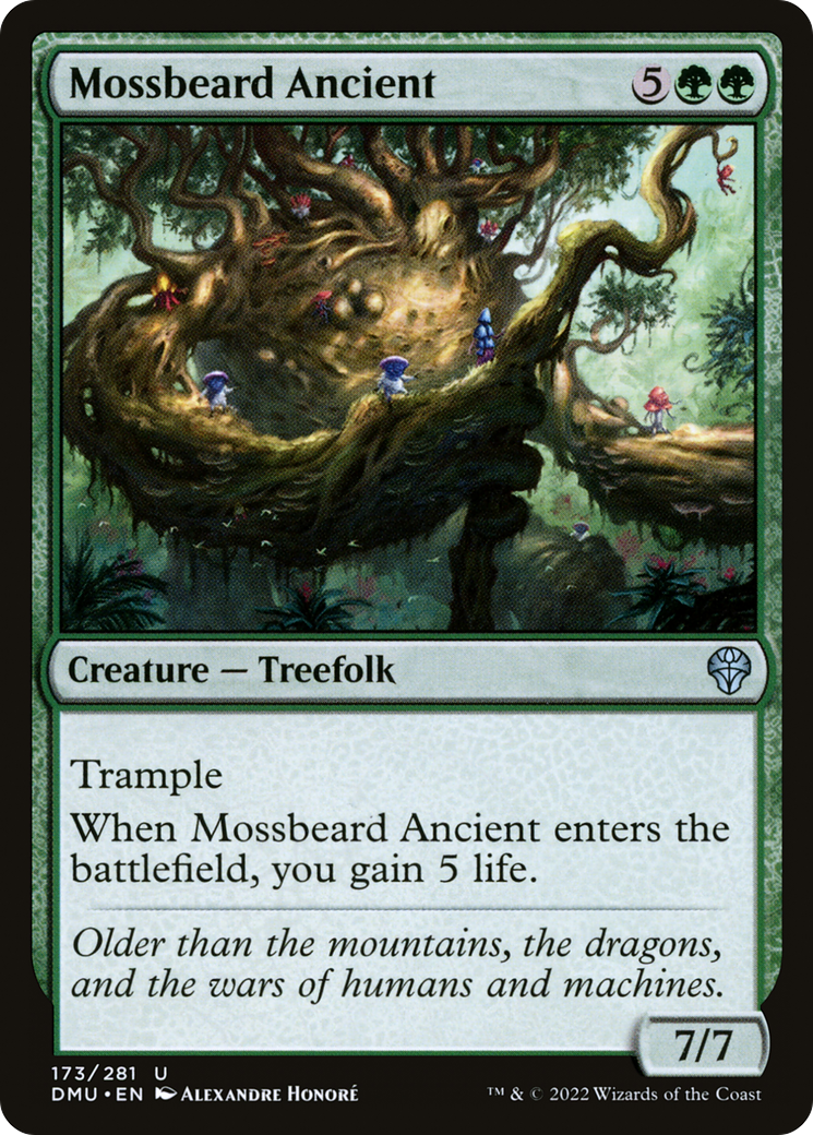 Mossbeard Ancient (DMU-173) (Foil)
