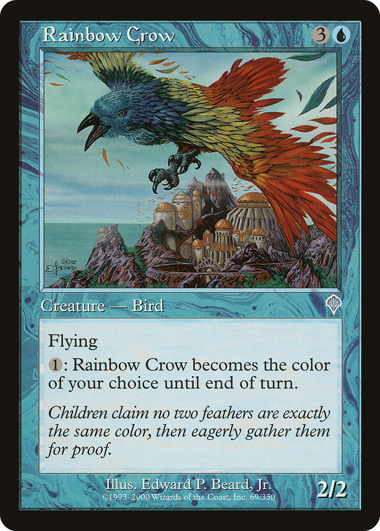 Rainbow Crow (INV-069) (Foil)