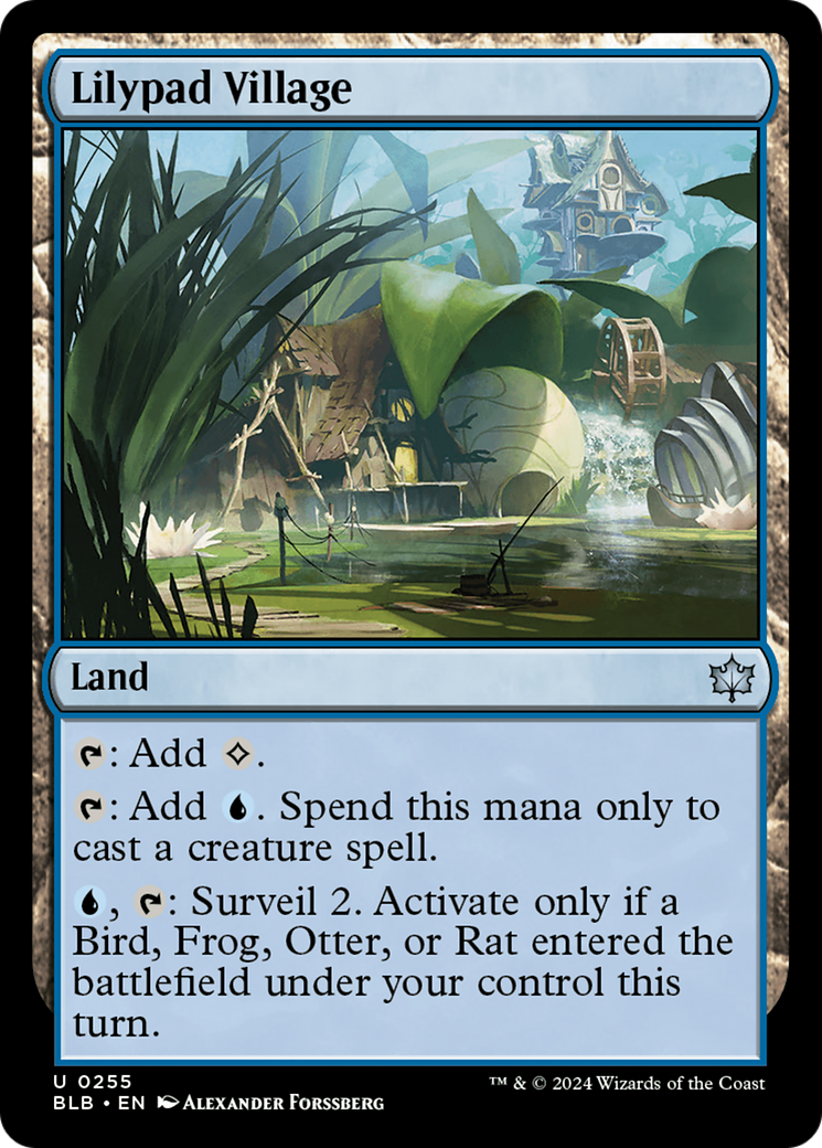 Lilypad Village (BLB-255) (Foil)