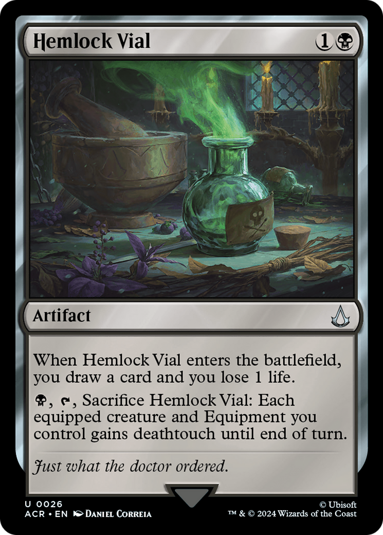 Hemlock Vial (ACR-026) (Foil)