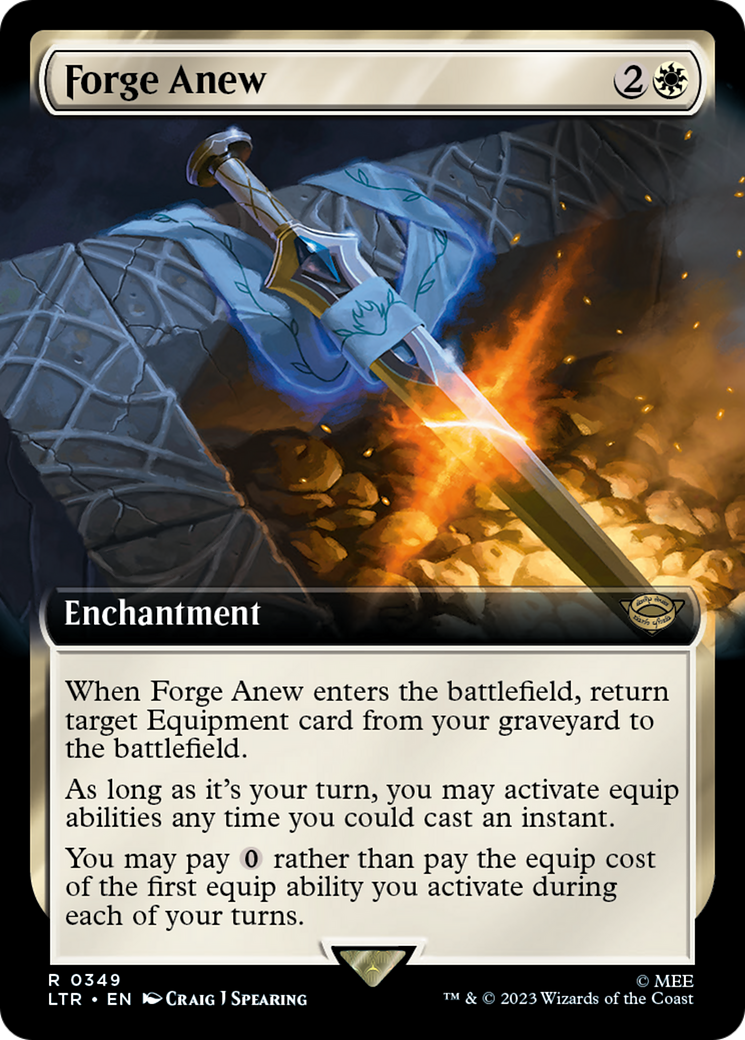 Forge Anew (LTR-349) (Extended Art) (Foil)
