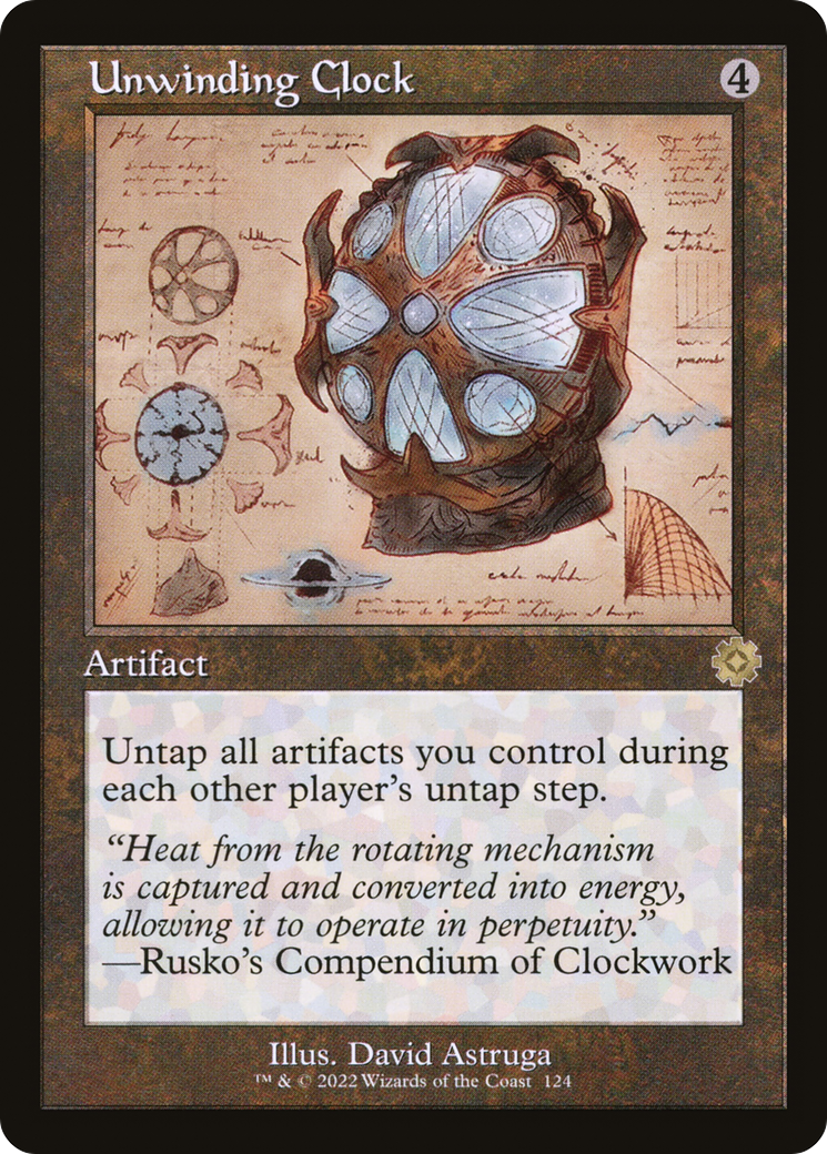 Unwinding Clock (BRR-124) (Foil)