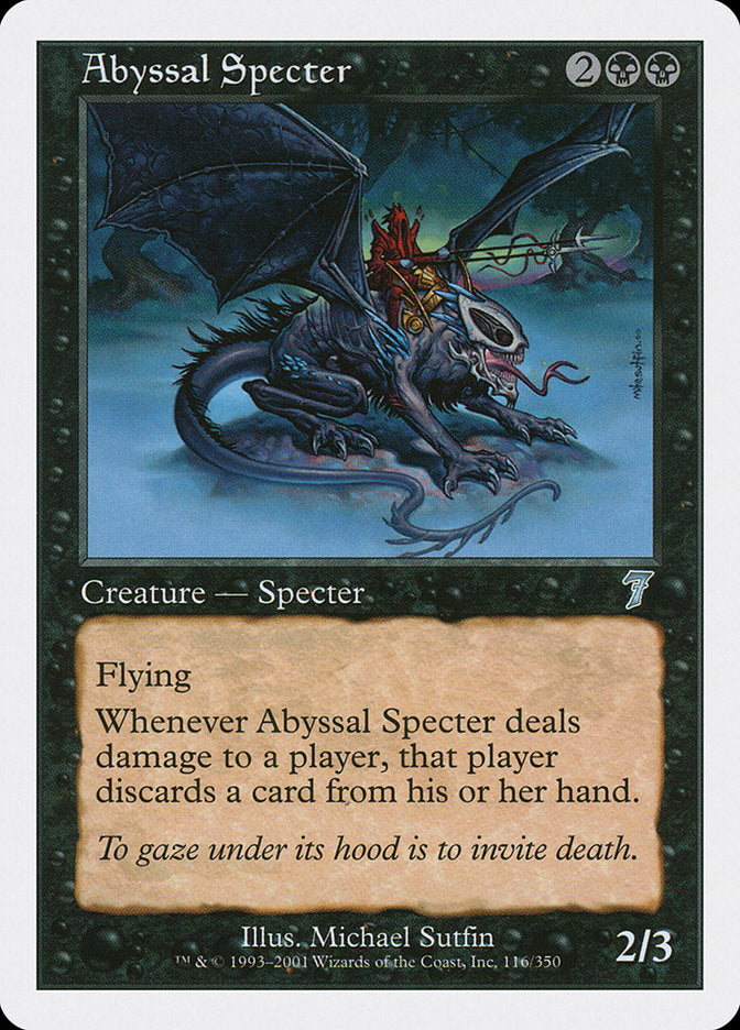 Abyssal Specter (7ED-116)