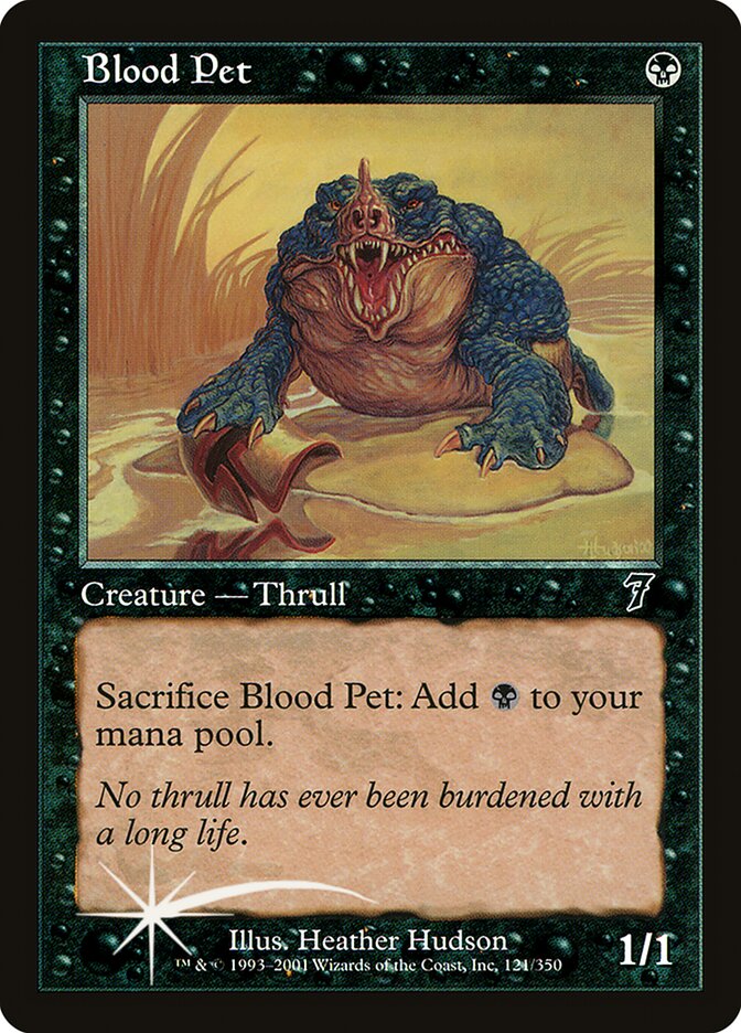 Blood Pet (7ED-121★) (Foil)
