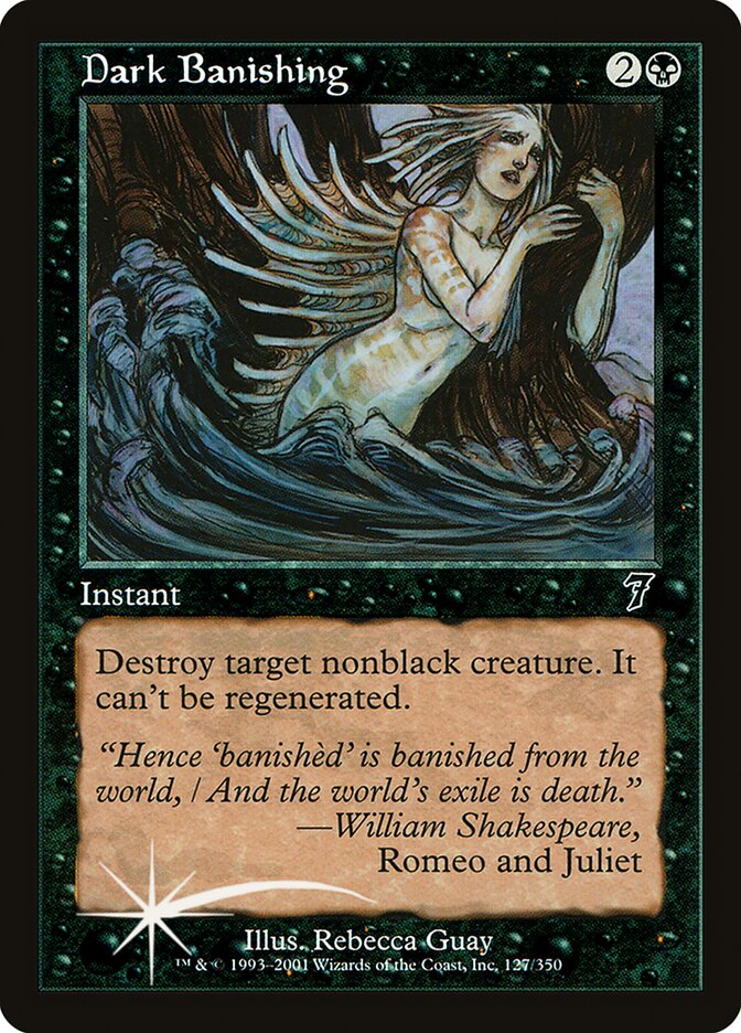 Dark Banishing (7ED-127★) (Foil)