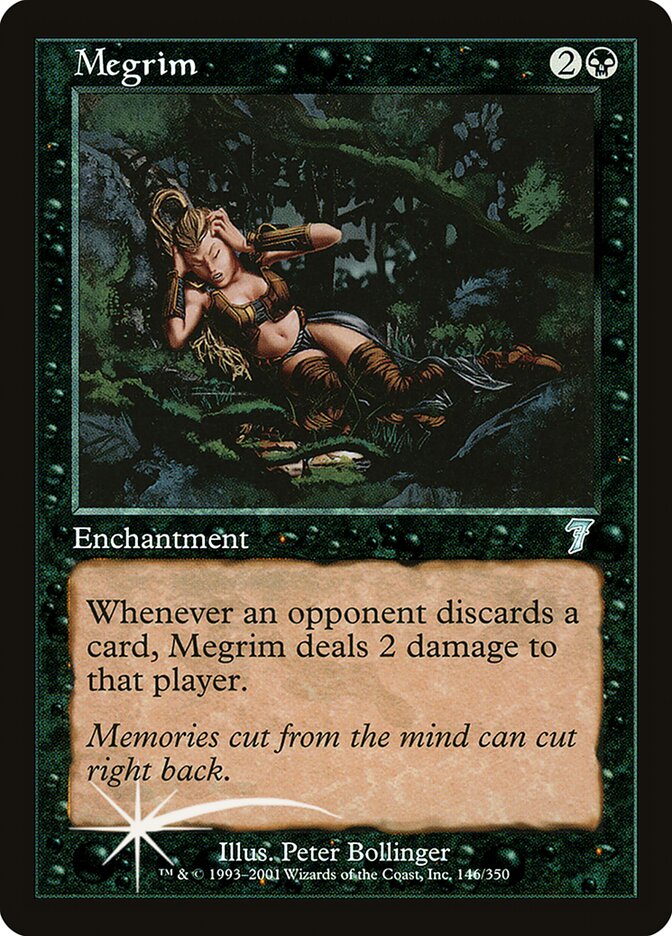 Megrim (7ED-146★) (Foil)