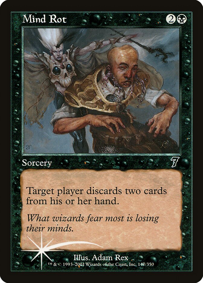 Mind Rot (7ED-147★) (Foil)