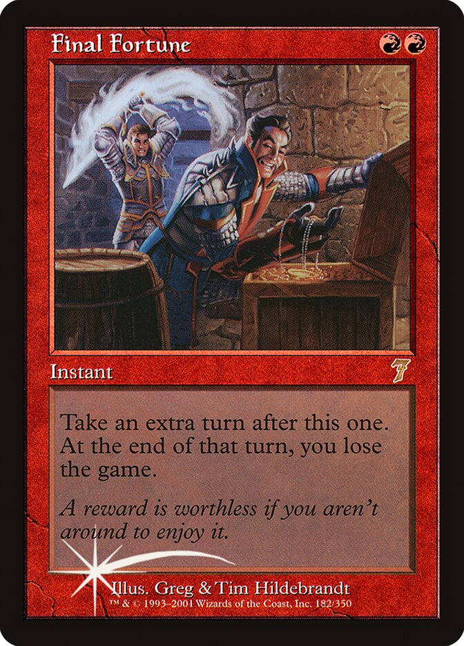 Final Fortune (7ED-182★) (Foil)