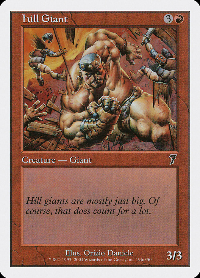 Hill Giant (7ED-196)