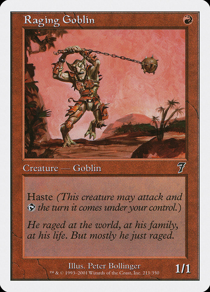 Raging Goblin (7ED-211)