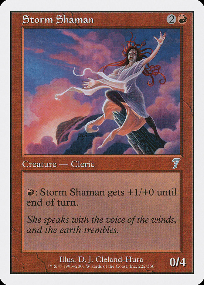 Storm Shaman (7ED-222)