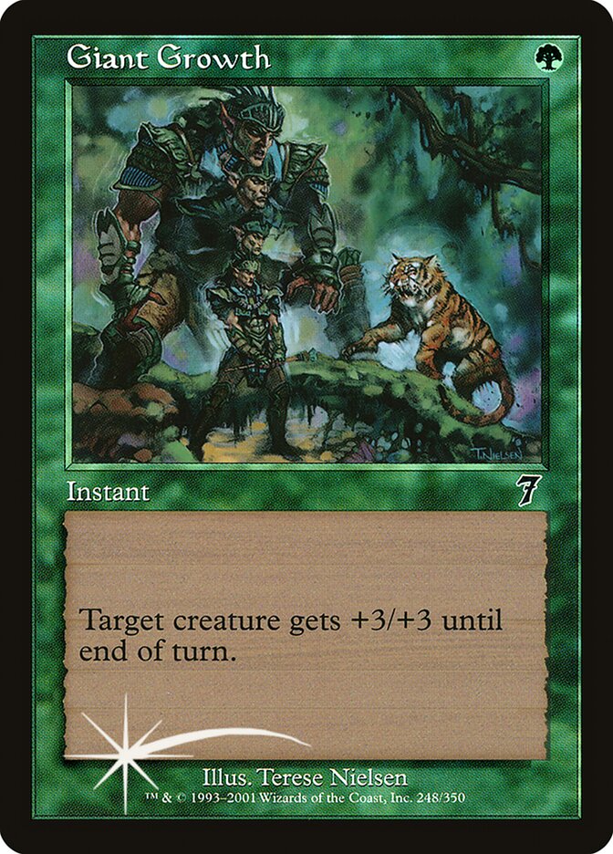 Giant Growth (7ED-248★) (Foil)